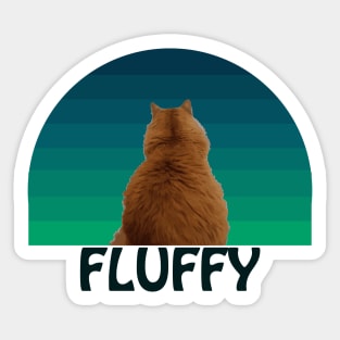 Fluffy Sticker